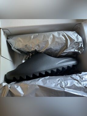 Yeezy Slide Sandals in Black